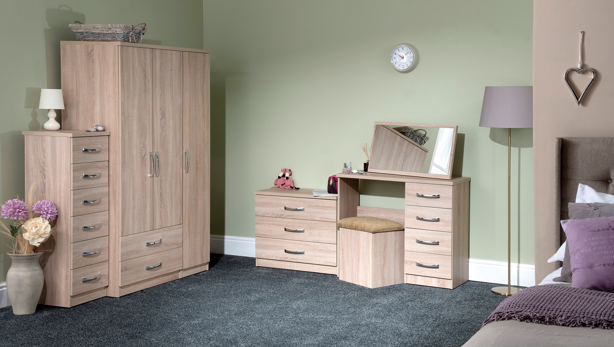 sonoma oak bedroom furniture uk